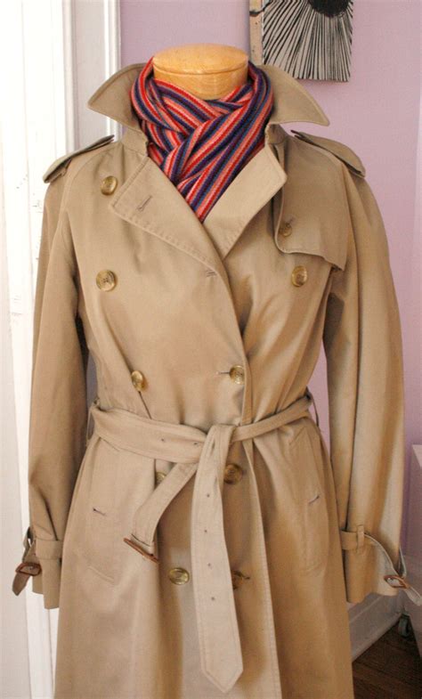 burberry vintage trench coat|authentic vintage burberry trench coat.